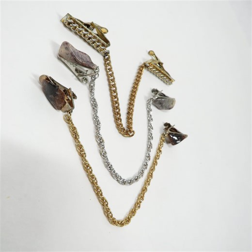 3 Sweater Guards Clips Vintage Jewelry Lot - Etsy