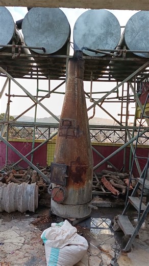 Frewood water heater wood-fired boiler hydronic Sungura Boutique Hotels Maralal Samburu County Kenya