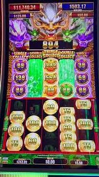 Quadruple Pop on the NEW Cash Leap Slot! #lasvegas #slots #casino