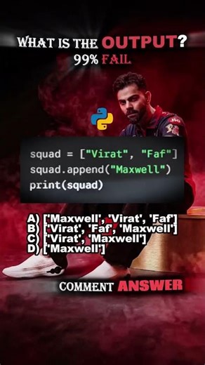 🔥 99% Beginners Get This Python Output Wrong! 😱 | Python Interview Question #coding #python