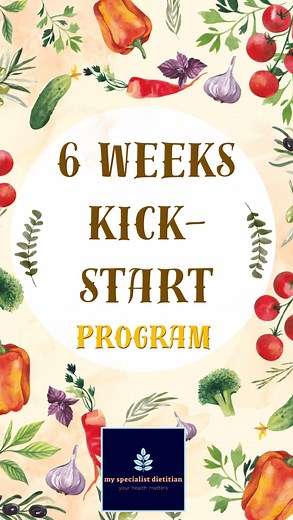 We have launched 🚀 the Kick-Start program is officially out there for you to benefit from. Got any questions? Reach out to us! | My Specialist Dietitian