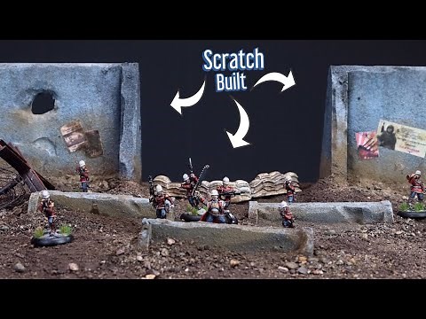 Building Warhammer 40k Terrain With Foam