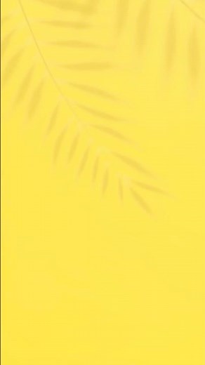 Yellow Aesthetic Background with Leaf Shadows 🍃✨ #aesthetic #trending #edit