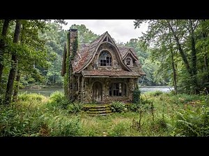Abandoned Forgotten Stone House Transformed Into a Luxurious Rustic Cottage House | Renovation ASMR
