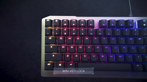Cherry MV 3.0 Viola Wired Mechanical Gaming Keyboard. RGB Backlight with Cross Linear Viola Switches. from The Makers of The MX Switch. (White)