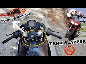 UNIVERSAL STEERING DAMPER Installation For All Motorcycles | KTM RC 390!!!!