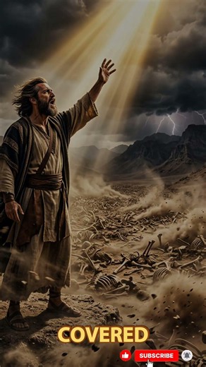 Watch What Happens When God Breathes Life Into Dry Bones | Ezekiel 37 #bibleprophecy #biblevision