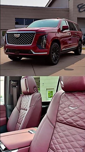 This Red on Red 2025 Cadillac Escalade will blow your mind! ‼️‼️