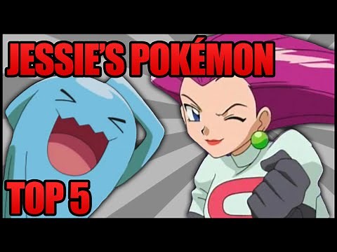 Top 5 Pokémon of Jessie (Team Rocket)