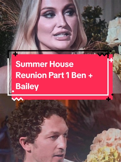 (SPOILERS) Summer House Season 10 Reunion (Part 1) thoughts about Bailey Ben! #bravo #summerhouse #sociology