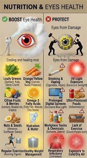 Keep Your Vision Sharp! 👁️ The Ultimate Eye Care Guide #shortvideo #healthyfood #shortsfeed