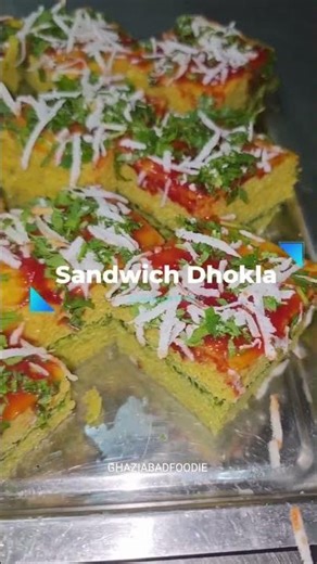 Varieties of Dhokla at Sugandhm Sweets Ghaziabad 😋😍#foodie #foodlover #dhokla #foodblog #ghaziabad