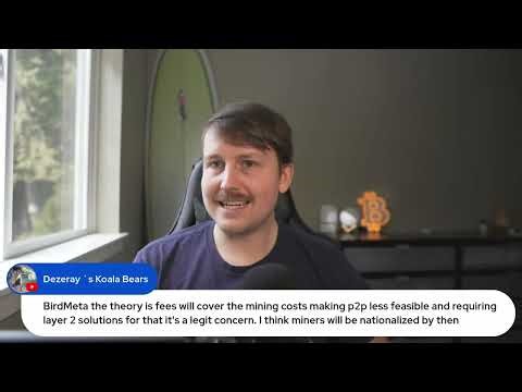 What will happen to BTC miners when there is no fee!