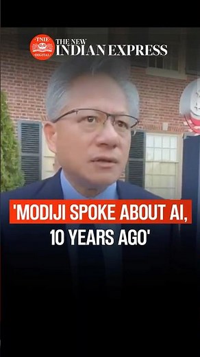 India is one of the world’s leading IT industries: Jensen Huang, CEO of NVIDIA