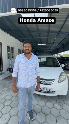 SST CARS on Instagram: "HONDA🚘AMAZE 1.5 S I-DTEC REG.NO : TN 37 CH 7341 ( Coimbatore Reg ) OWNER : 2 MODEL : 2014 FUEL : DIESEL KMS : 129000 ( Engine Very Good Condition ( NO🫂REPLACEMENT ) INSURANCE : LIVE UPTO 10.04.2026 COLOR : WHITE 🤍 TYRE : ALL NEW BRANDED🛞TYRES. AC🥶 POWER STEERING. 4 POWER WINDOWS. CENTRE LOCK WITH REMOTE KEY 🔑 MOTORIZED MIRROR ADJUSTMENT. REVERSE PARKING CAMERA & CAMERA. COMPANY MUSIC SYSTEM 🎶. STEERING MOUNT AUDIO CONTROL. STREEING ADJUSTMENT. 💯NEW BATTERY 🔋. 🫂