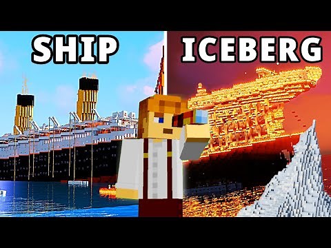 200 Players Simulate the Titanic in Minecraft