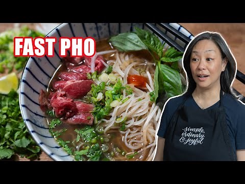 Super Fast Pho - Restaurant Flavours at Home