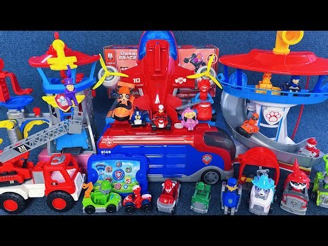 12 minutes of satisfying unboxing cool Paw Patrol series，slide car test ASMR | Toy Review