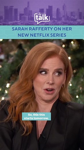 8.3K views · 74 reactions | Sarah Rafferty discusses her role as a mother of 10 in her upcoming Netflix series, “My Life with the Walter Boys.” #sarahrafferty #netflix | The Talk | Facebook
