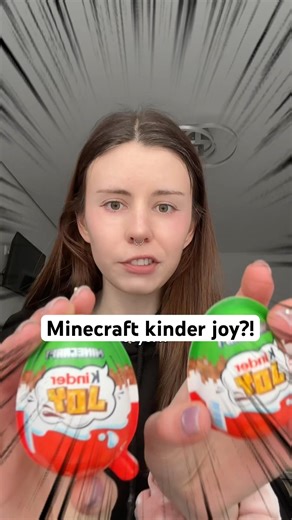 Minecraft kinder joy?!?