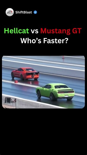 Hellcat vs Mustang GT