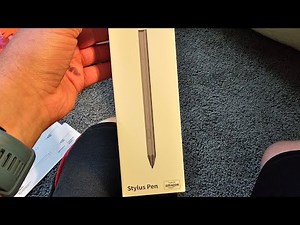 Amazon Fire Tablet Stylus Unboxing And First Look