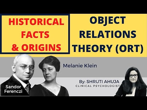 Historical facts and Origins of Object Relations Theory (ORT)