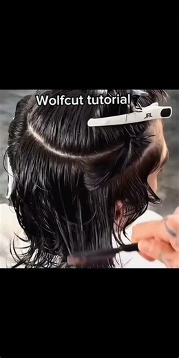 power of haircut wolf haircut tutorial #hairstyle #haircut #haircutting #men fashion