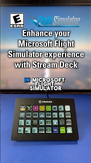 Elgato Stream Deck in Microsoft Flight Simulator