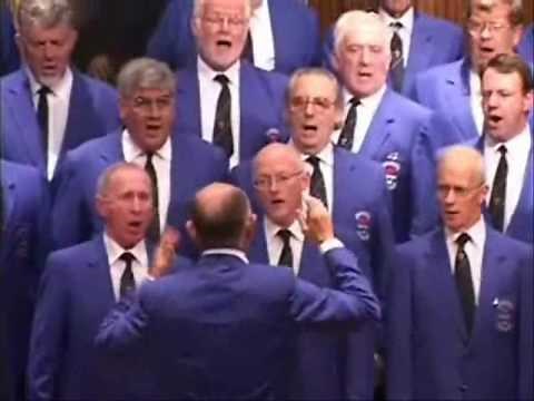 Dublin Welsh MVC sings Cwm Rhondda - Bread of Heaven