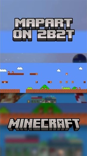 I still can't believe this is on 2b2t 🗺️ #Minecraft #MinecraftMapart #2b2t