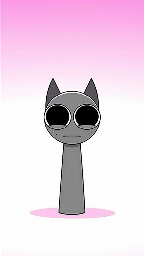 Sprunki OC Mini Gray Phase 4 by ‪@BananaPorridge‬ #sprunki #incredibox