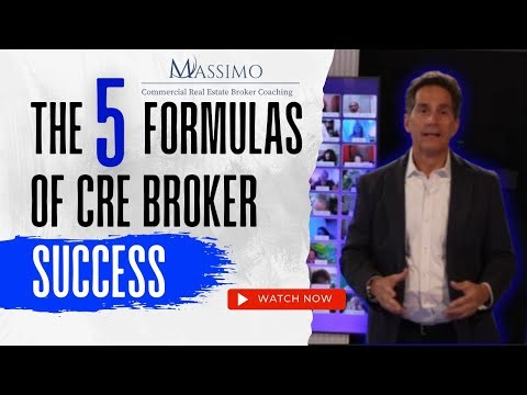 The Five Formulas of CRE Broker Success - Rod Santomassimo of the Massimo Group