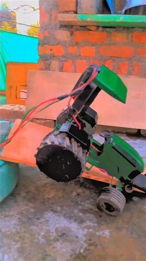 mini RC thar tractor John Deere tractor 🔥💪 mini full garage #thar