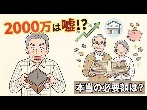 老後2000万は嘘？定年までに本当に必要な貯金額と破産を防ぐ3つの裏ワザ