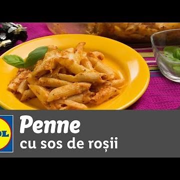 Penne cu sos de rosii • reteta Bucataria Lidl
