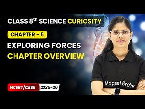 Exploring Forces - Chapter Overview | Class 8 Science Curiosity | Ch 5 | CBSE 2025-26