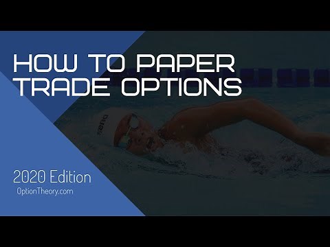 How to Paper Trade Options - ThinkOrSwim