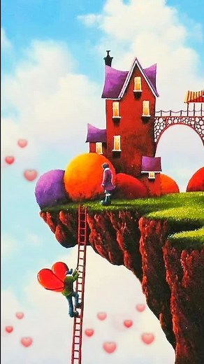 Animated Romantic Scenes: Couples in Love