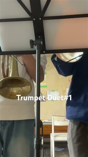 Trumpet Duet 1 #trumpet #trumpetplaying