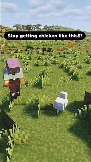Easy Chicken Farm Minecraft Survival (Infinite Food) #minecraft #minecrafttutorial #minecraftshorts