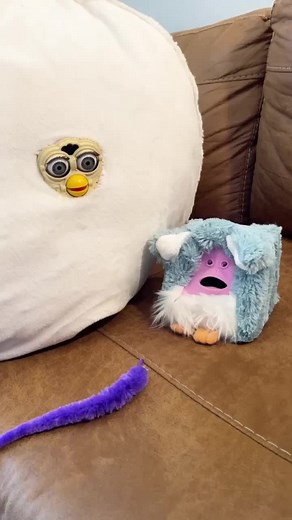 You won’t get away that easily #furby #longfurby #art #cursed