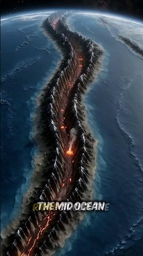 The World’s Largest Mountain Range Is Underwater #unknownearth #space