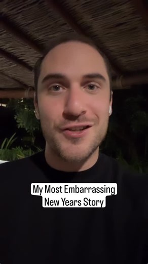 Comedian Mickey Farrow on Instagram: "Thanks for the help Aunt Christina 😂🇮🇹 Anyone else have an embarrassing new years story? 🍾🎆 #Newyears #storytime #italian #jewish"