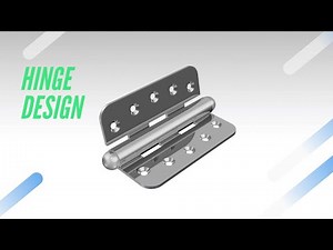 CATIA V5 - HINGE | USER PATTERN | PATTERN ALONG PATH/ARC