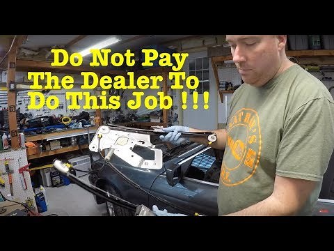 How To Replace A BMW E38 E39 Front Window Regulator For Under $30