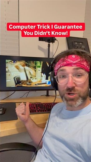 Computer trick you need to know
