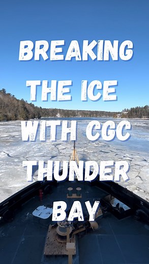 Breaking through the chill of winter with ease. Meet the Coast Guard Cutter Thunder Bay, a 140-foot ice-breaking tug, keeping frozen waterways clear. Mission essential and steadfast in its duties, the Thunder Bay’s crew continues to keep New England moving forward, one winter season at a time. #Penobscotriver #IceBreaking #WinterWarrior #CoastGuard #IceBreakingtug #NewEnglandWinter #coastguardcutters #OpRenew #Rivers #Maine #USCG #Icebreaking | U.S. Coast Guard Northeast