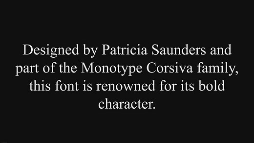 Monotype Corsiva Bold: Free Font Download