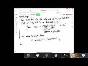 Projective and Injective Modules (part 1) - April, 28 2021